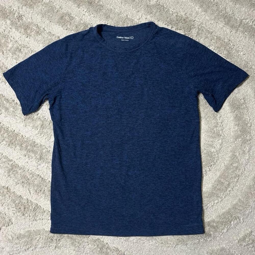 Outdoor Voices Cloud Knit Short Sleeve Shirt